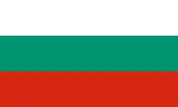 Flagge Bulgarien