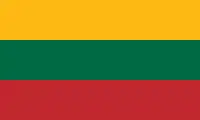 Flagge Lithuania