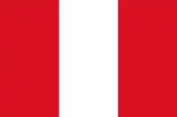 Flagge Peru