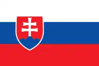 Flagge Slovakia