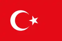 Flagge Turkey