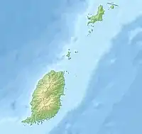 Lagekarte von Grenada