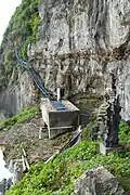Zugang zum Guyangan-"Wasserfall"