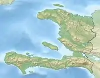 Lagekarte von Haiti