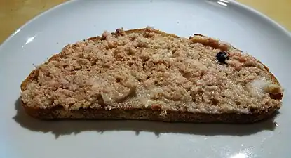 Pottsuse auf Brot