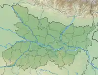 Lagekarte des indischen Bundesstaates Bihar