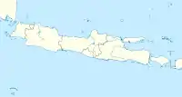 Lagekarte von Jawa, Indonesien