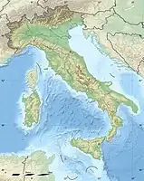Lagekarte von Italien