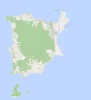 Lagekarte der thailändische Insel Ko Samui