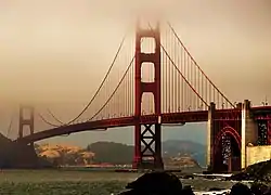 Golden Gate Bridge (ein bisschen Nebel ist fast immer)