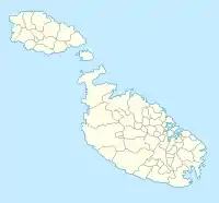 Lagekarte von Malta