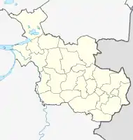 Lagekarte von Overijssel in den Niederlanden