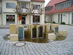 Der Brunnen auf dem Zehntplatz