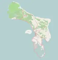 Lagekarte der Insel Bonaire