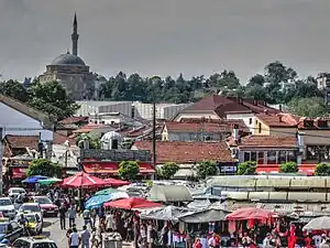 der alte Basar in Skopje