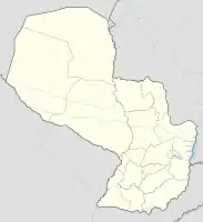 Lagekarte von Paraguay