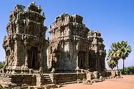 Die Türme des Phnom Krom