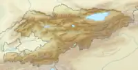 Lagekarte von Kirgisistan