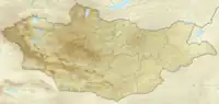 Lagekarte von Mongolei