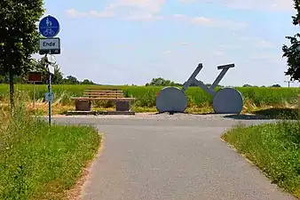 Abzweig zwischen Neudrossenfeld und Unterobsang