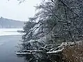 Trebuser See im Winter