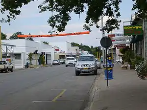Hauptstraße in Tsumeb