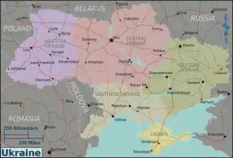 Regionen der Ukraine