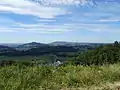 Blick ins Flachgauer Alpenvorland (Gemeinden Hallwang, Elixhausen)