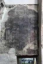 Kirche, Fresco eines Erzengels