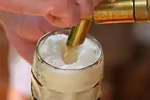 Häufig gibt es noch Bier vom Fass